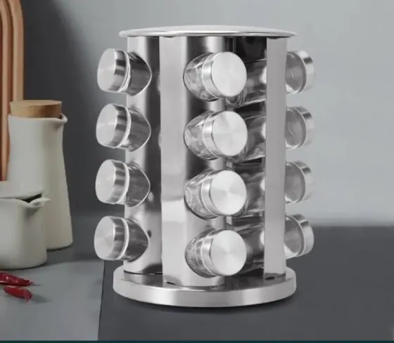 Карусель для специй Spice carousel 16 отсеков. Контейнеры для специй Коломия