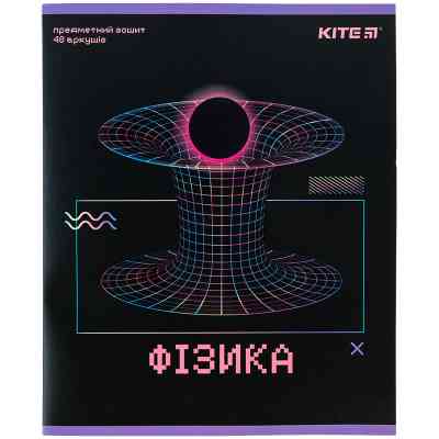 Тетрадь Kite предметная Neo 48 листов, физика клетка (K24-240-15) Винница