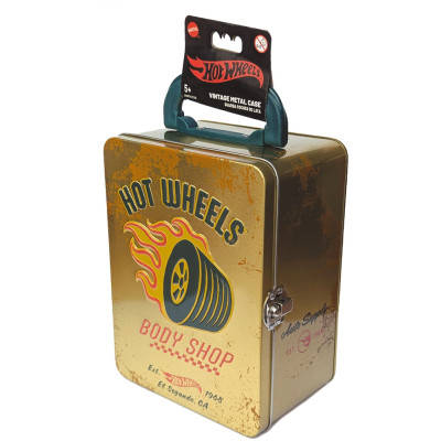 Игровой набор Hot Wheels Винтажный контейнер для 18 машинок, золотистый (HWCC22G) Винница - изображение 1