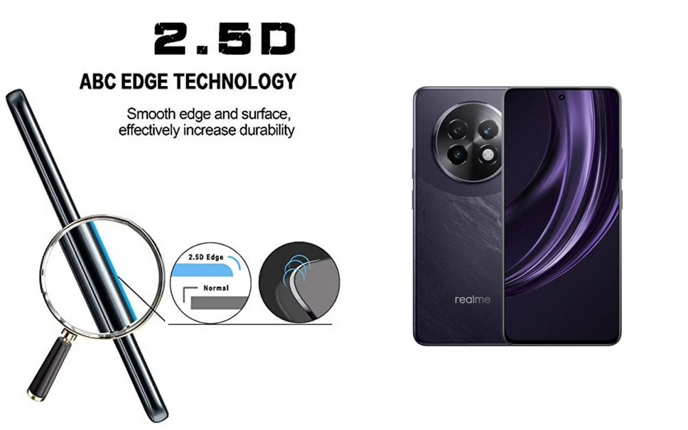 Защитное стекло ArmorGlass для realme 13 5G, realme 13 Pro+, realme 13 Pro 5G – устойчивое к царапинам и Киев - изображение 2