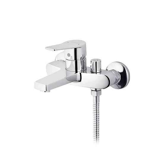 Змішувач для ванни Kroner KRP Enzo - C060 з душовим гарнітуром, хром Київ