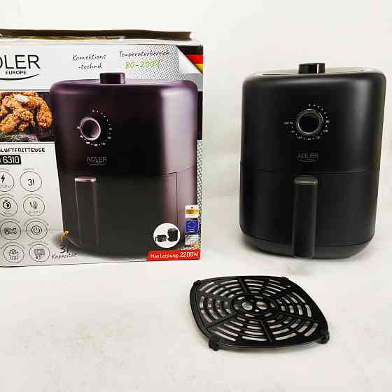 Безмасляная фритюрница с таймером Adler AD 6310 2200Вт 3Л, Фритюрница мультипечь для картофеля фри HD-32 Львов
