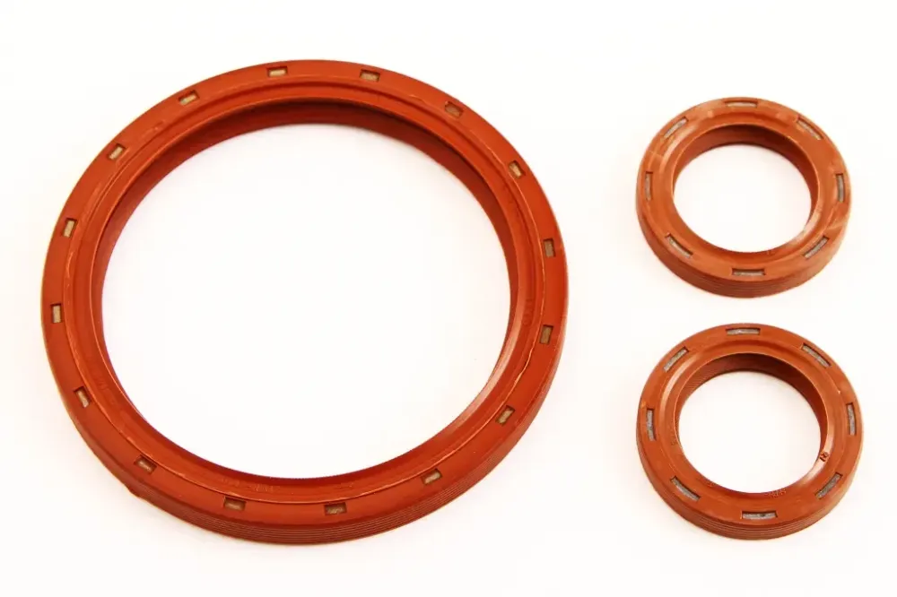 Сальник колінувала 2108 БРТ обрізаний червоний (3 шт). Вінниця - фото 1