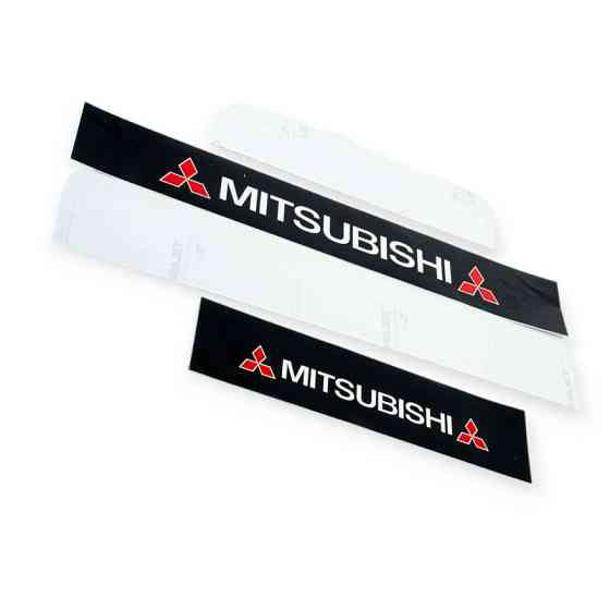 Наклейка на пороги "Mitsubishi" (4шт) Мукачево