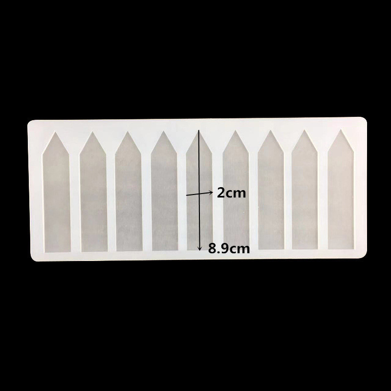 Силиконовая форма Таблички 24 на 10 см серый Киев - изображение 2