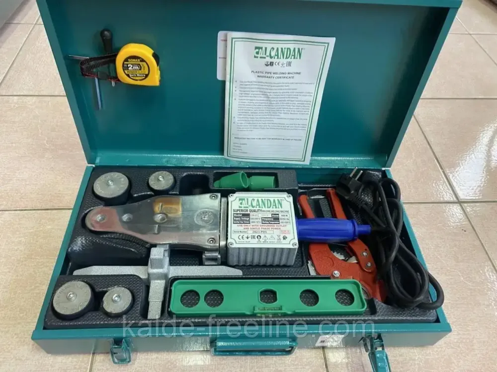 Паяльник для пластиковых труб Candan СМ-01 Харків - фото 7