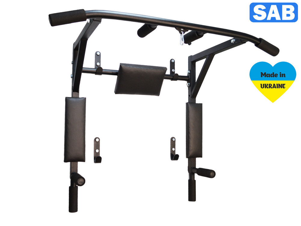 Турнік з адаптивною спинкою (до 250 кг*) домашній настінний розбірний для дому С Харків - фото 1