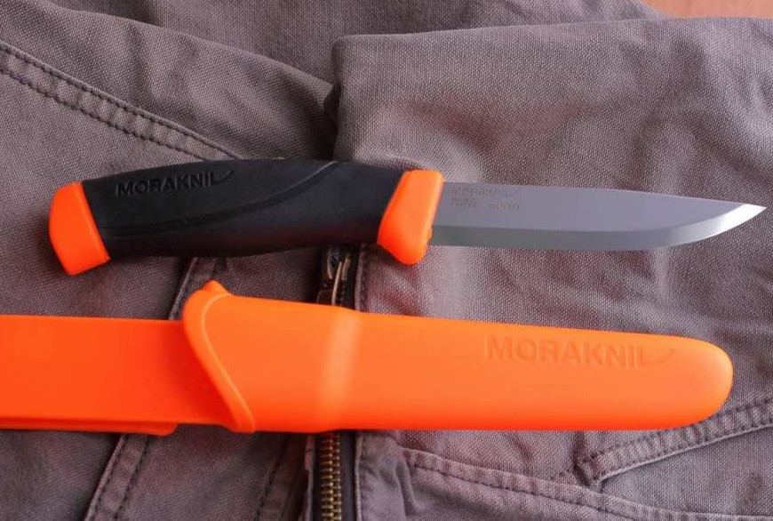 Туристичний Ніж із чохлом Morakniv "Companion" Orange (11824) Нержавіюча сталь Нововолинськ - фото 8
