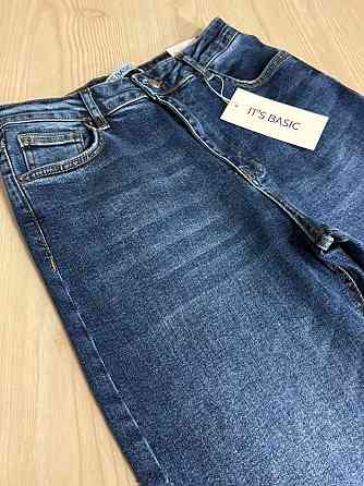 Джинси жіночі Its Basic 3421-2 straight fit прямі стрейчеві сині , синій, 34, 34, 69 см, 97 см Київ