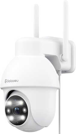 Купольная Беспроводная Wi-Fi камера видеонаблюдения Galyou Y4 2K для улицы Киев