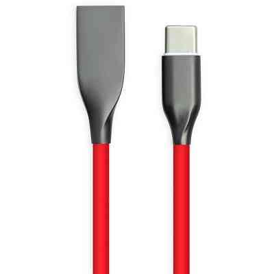 Дата кабель USB 2.0 AM to Type-C 2.0m red PowerPlant (CA911394) Вінниця