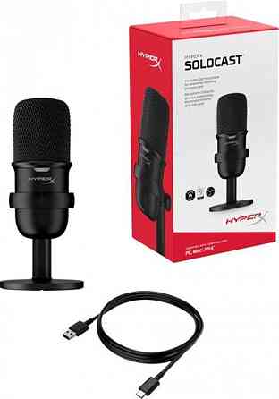 Мікрофон HyperX SoloCast (4P5P8AA) Чорний Харків