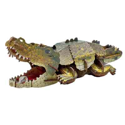Пазл Cubic Fun тривимірний Дикі тварини Крокодил (DS1182h) Вінниця