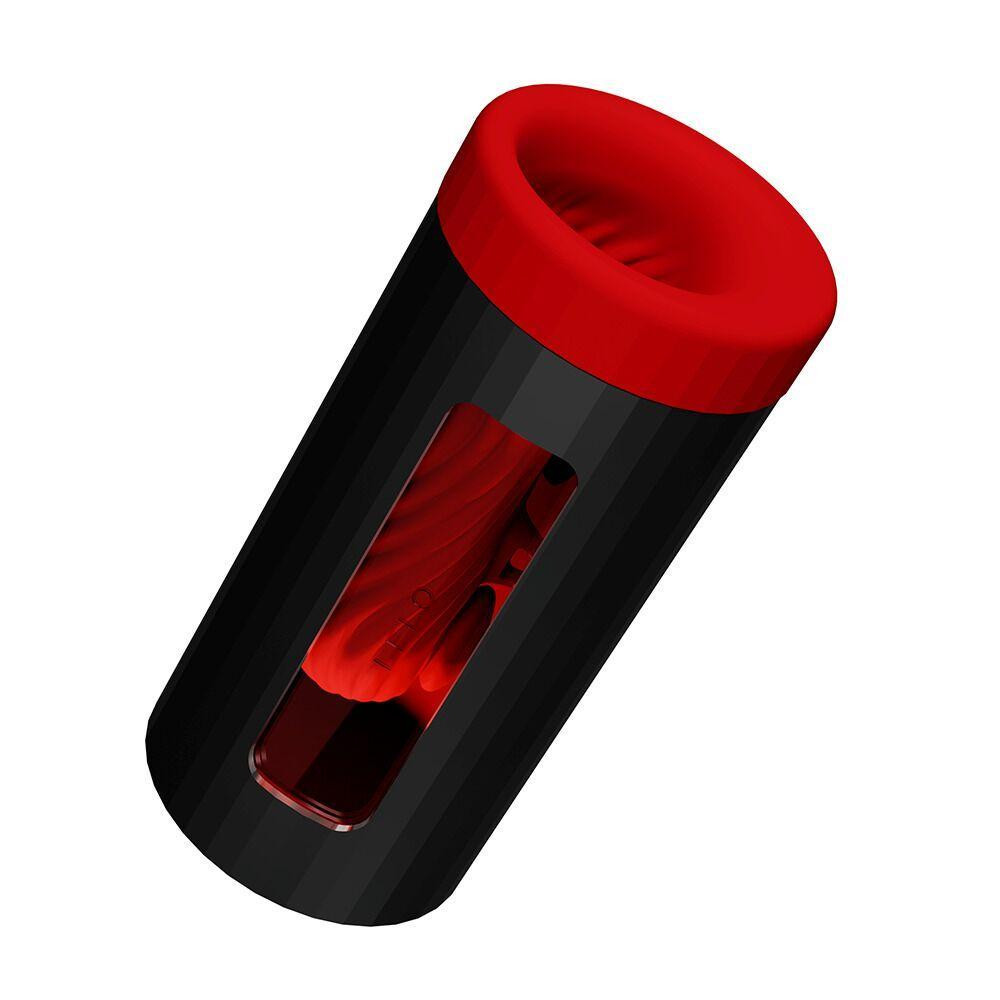 Смарт-мастурбатор LELO F1S V3 XL Red, збільшений, 2 мотори, 8 режимів, стимуляція звуковими хвилями Sex Aura Київ - фото 2