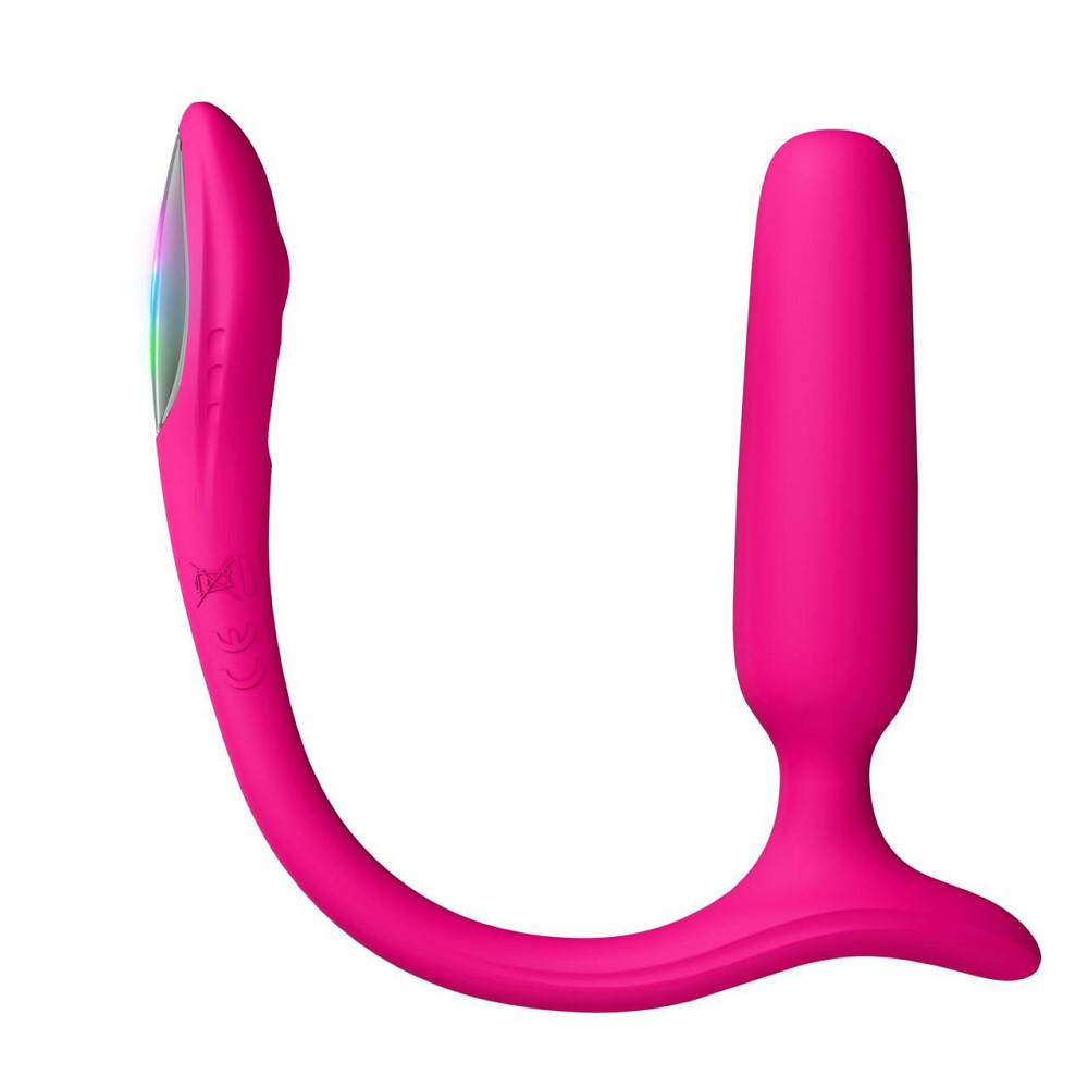 Анальна смарт-вібропробка Lovense Lush Anal, дуже потужна, LED-підсвічування Sex Aura Київ - фото 3