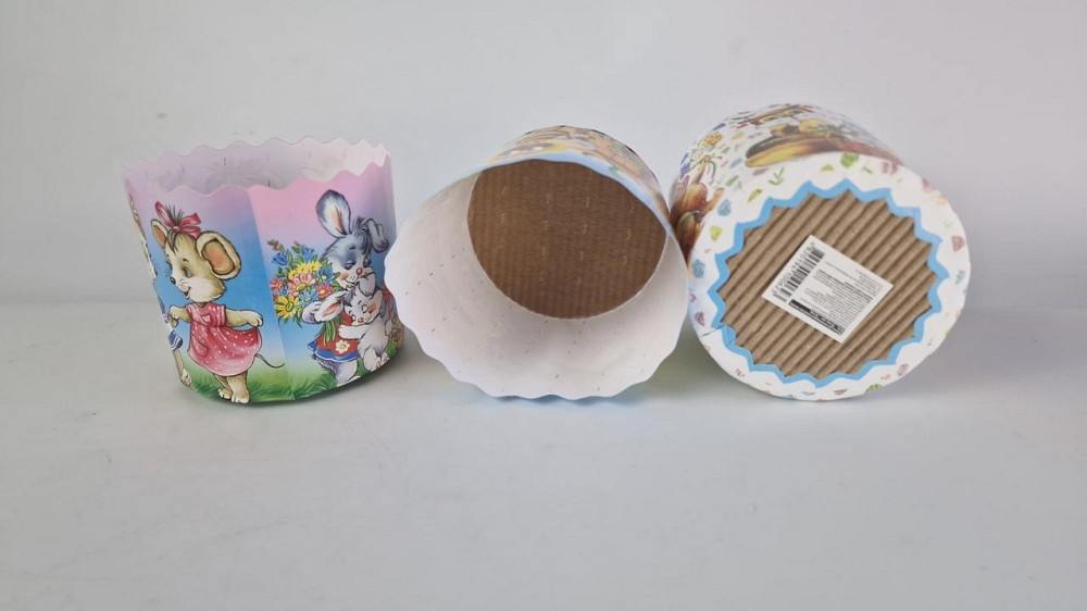 Форма для випікання базового куліча (85*90) Казкова (250 гр) (50 шт.) Харків - фото 3