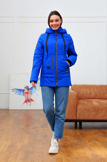 Женская курточка демисезонная трансформер.  Куртка жилет 44-58р Киев - изображение 4