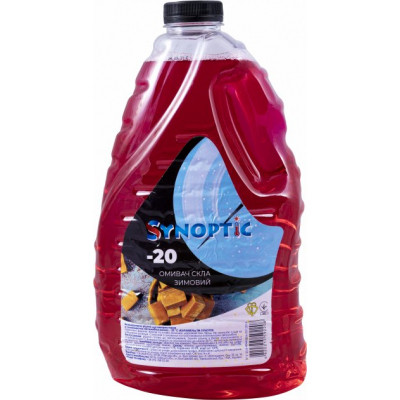 Омыватель автомобильный Synoptic зимний Карамель (-20) 4л (4820215592208) Винница - изображение 1