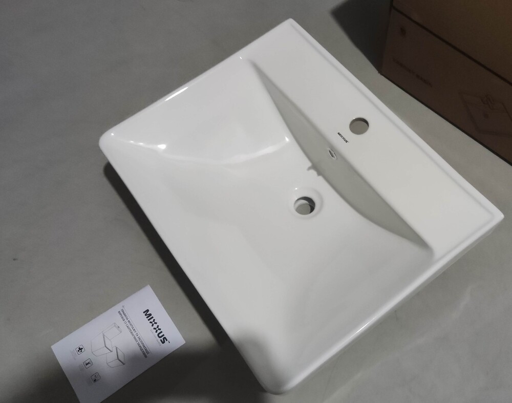 Раковина меблева MIXXUS PREMIUM STYLE-1501 600х480х190mm з отвором під змішувач та переливом  ( MP6498 ) 36554 Харків - фото 8