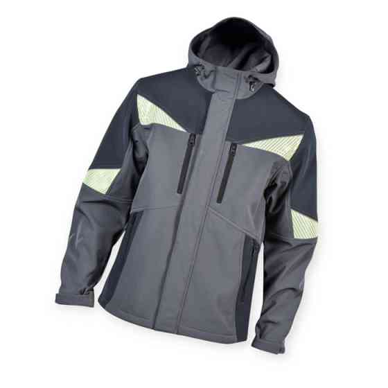 Куртка з капюшоном утеплена Kingston від вітру, дощу до -10 ° С поліестер M, поляр. фліс, 4 карм Мукачево