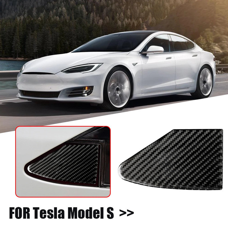 Наклейка для панелі зарядного порту Aim Tesla Model S (Gloss carbon) Миколаїв - фото 6