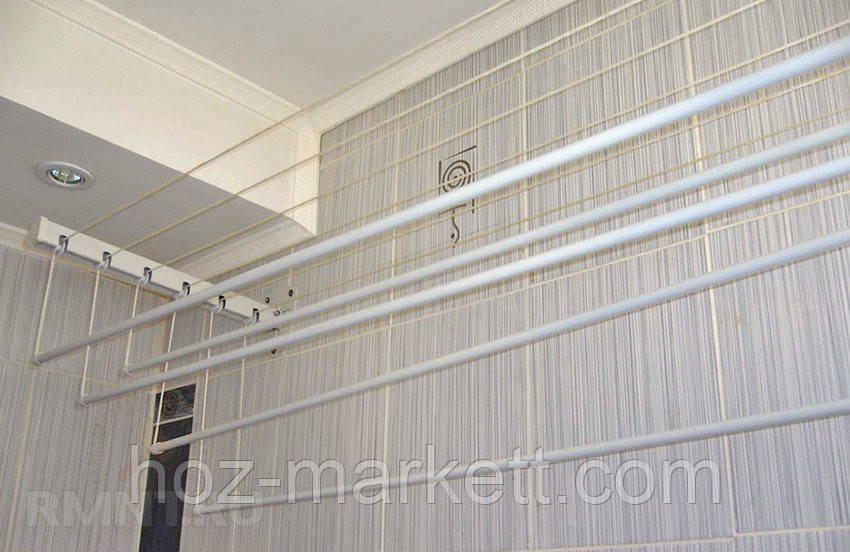 Потолочная сушилка на балкон пять прутьев по 1,8 метра Харьков - изображение 5