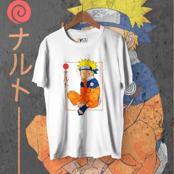 Футболка для подростка мальчика с принтом Наруто Кид Размер 160 Anime10319 Днепр