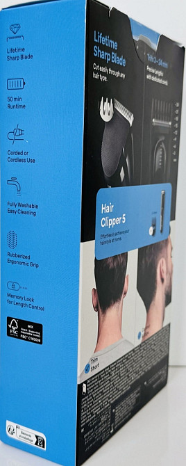 Машинка для стриження волосся: Braun HairClipper Series 5 HC5310. Київ - фото 5