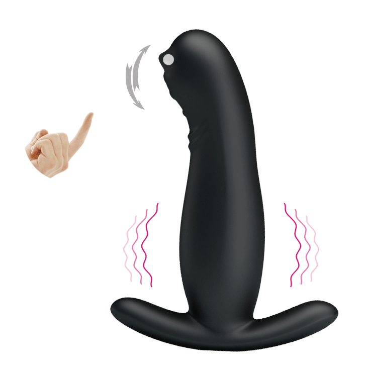Анальный стимулятор с вибрацией и ротацией BI-040053 Sex Aura Киев - изображение 4