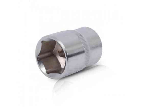 Головка шестигранна 1/2 22 мм * 38 мм CrV ET-0022 ТМ INTERTOOL Київ