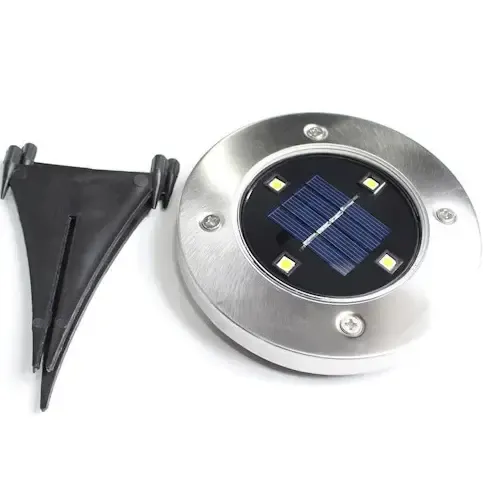 Садовый уличный светодиодный фонарь-подсветка на солнечной батарее 4шт Solar Pathway Lights Коломия - фото 8