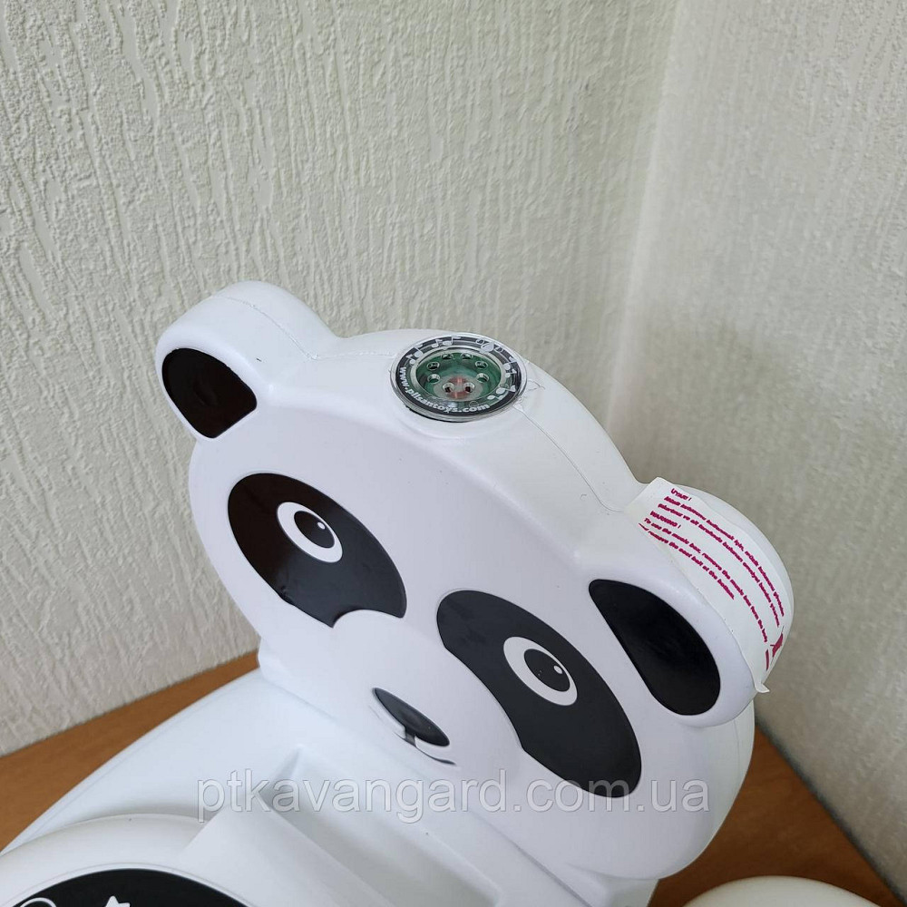 Дитячий навчальний горщик унітаз Панда, від 18 місяців, звук зливу, спинка, горщик знімний, Pilsan 07-561 Хмельницький - фото 5