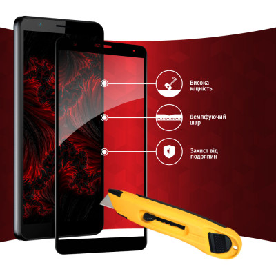 Скло захисне Intaleo Full Glue ZTE Blade A31 Plus (1283126523113) Вінниця - фото 4