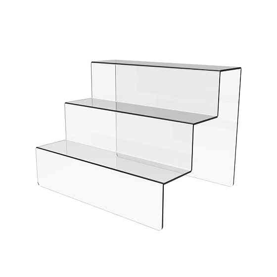 Товарна гірка EKOSTAR на 3 сходинки з акрилу 200х150х150 Київ