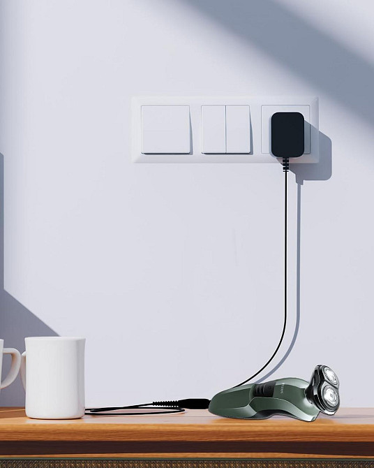 Зарядный кабель 15V 400mA для электробритвы Philips Norelco совместим с сериями 3000 5000 7000 9000 – 1.8 м Киев - изображение 5