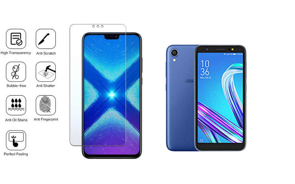 Захисне скло NeoGlass для Asus ZenFone Live L1 – надпрозоре та стійке Київ - фото 4