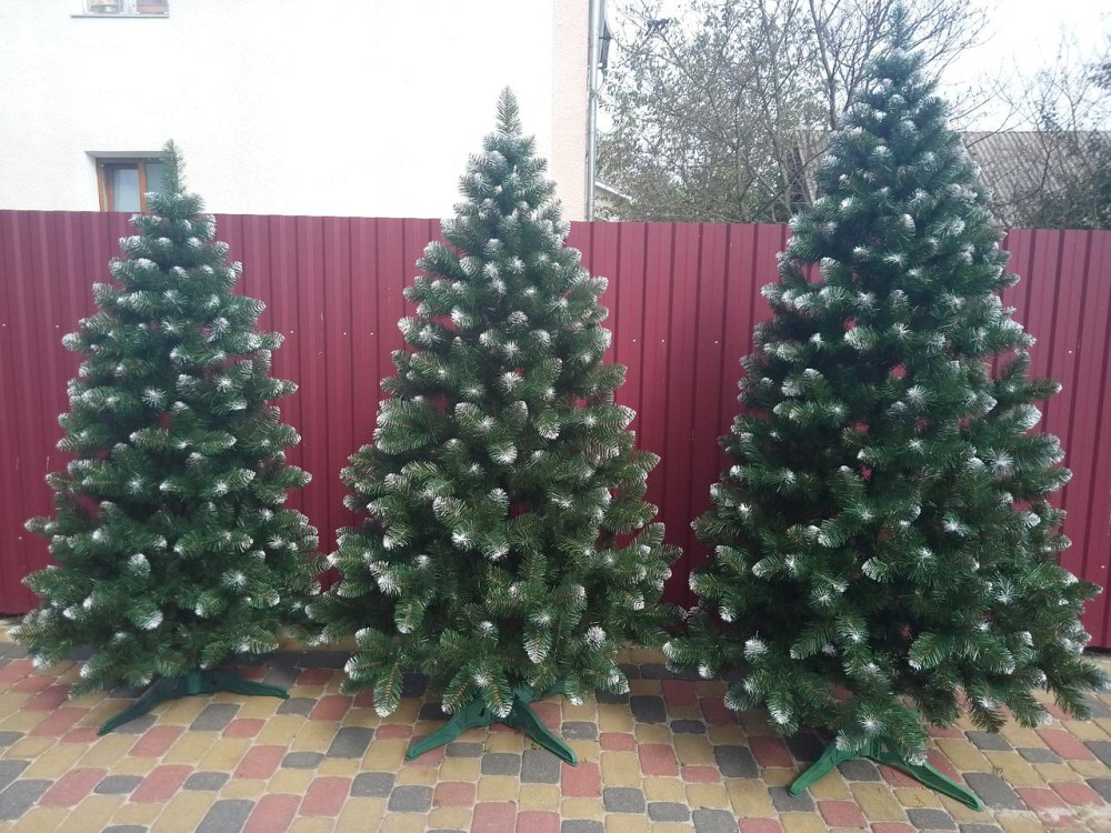 Елка искусственная новогодняя «Снежная Королева» с белыми кончиками 1-3 м 1.5 Киев - изображение 8