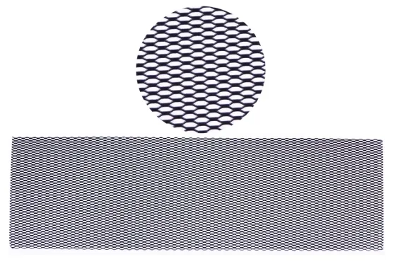 Ґратка декоративна Elegant 100*30sм чорна No6 Вінниця