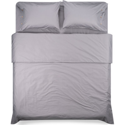 Простынь Ardesto на резинке Mix&Match сатин 160х200+30 см муссон (ART1620FSD) Винница - изображение 1