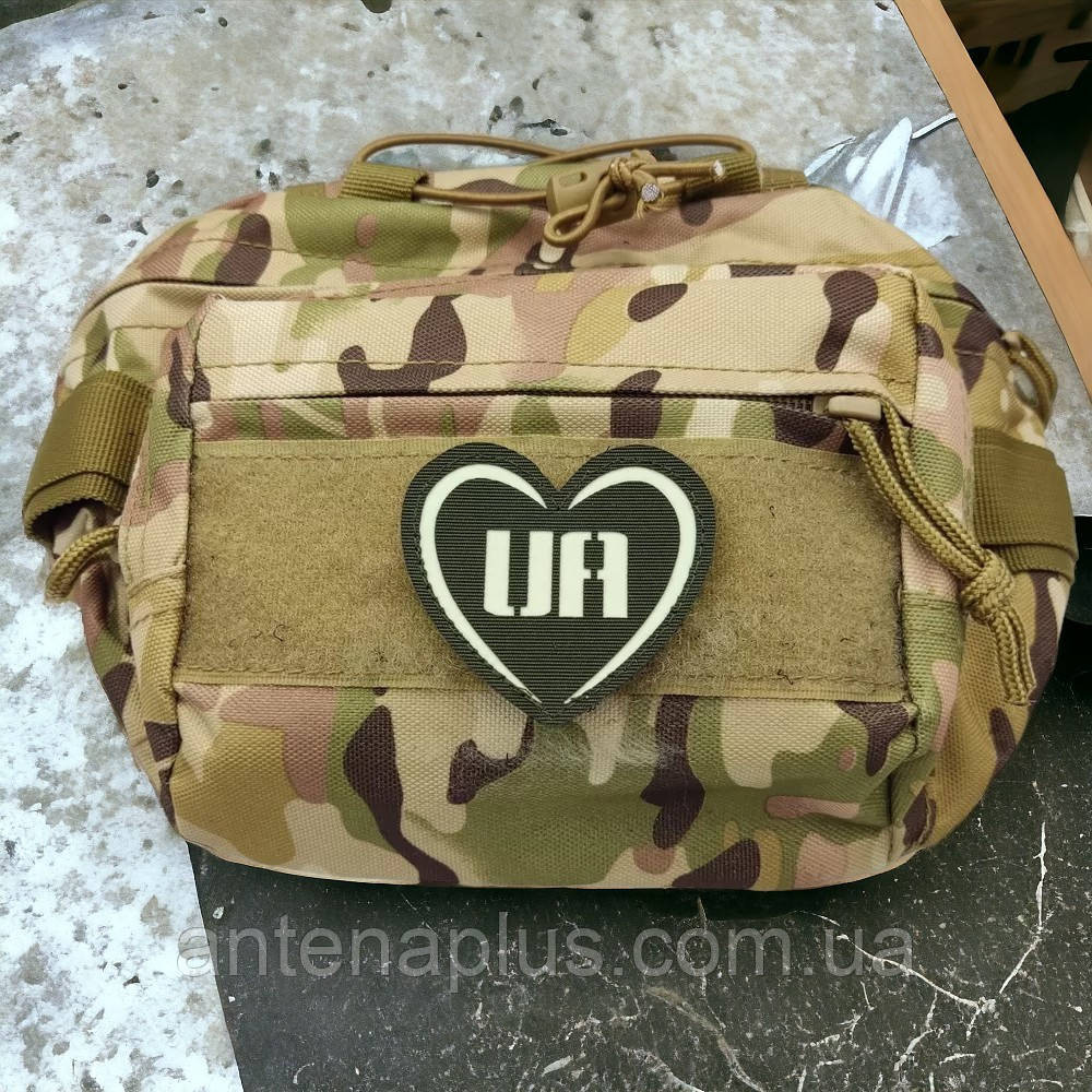 Люблю Украину UA Laser Cut хаки патч / шеврон Киев - изображение 3