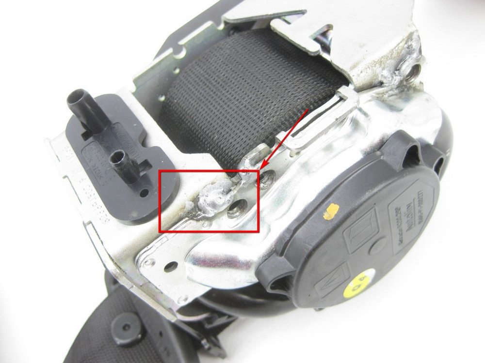 Mercedes-Benz  A2928600485 9C94 Задній правий ремінь безпеки (реставрація) GLE Coupe C292 Одеса - фото 6