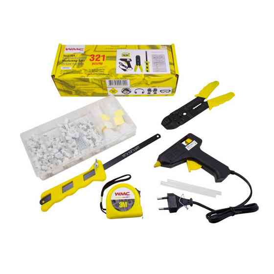 Термопістолет з набором інструментів 321 пр. WT-10321 Одеса