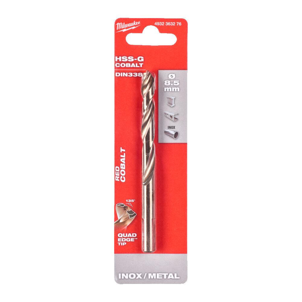 Свердло по металу HSS-Co MILWAUKEE DIN338, діаметр 8,5х117х75мм Одеса - фото 1