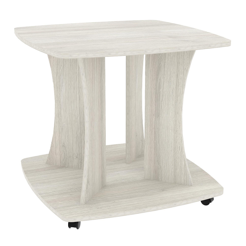 Стол журнальный Квант, Дуб Шамоні Світлий, 650/650/550 Львов - изображение 1