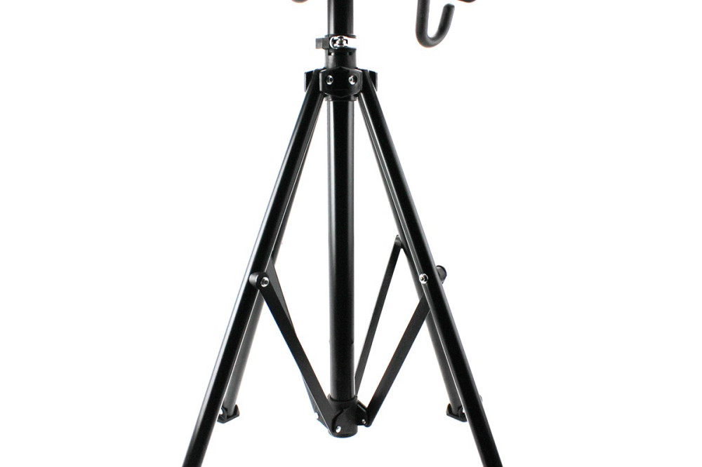 Підставка під 2 велосипеди регульована висота 100-150 см, регульований кут нахилу велосипеда, чорна HS-QX-006G Киев - изображение 6