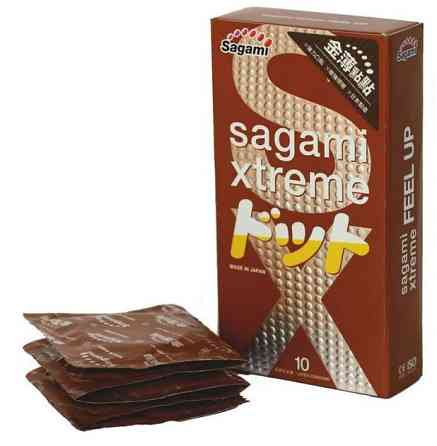 Супертонкие презервативы Sagami Xtreme Feel UP (цена за упаковку, 10 шт.) Sex Aura Киев