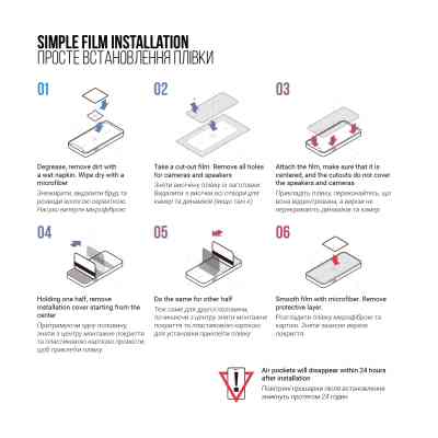 Пленка защитная Armorstandart Kit Clear + Matte Samsung A25 5G (A256) (ARM80703) Винница
