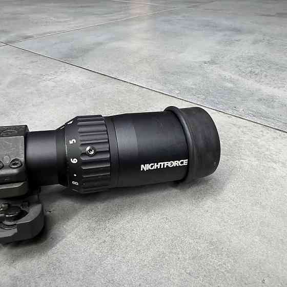 Оптический прицел Nightforce SHV 4-14x56, сетка MOAR с подсветкой + кольца быстросъемные A.R.M.S. / Б/У! Solmir Киев