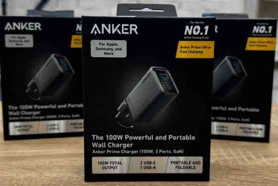 Зарядний пристрій Anker Prime Charger 100W GaN. Харків