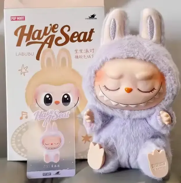 Сюрприз Брелок Labubu "Монстры" Pop Mart Лабубу трендовая плюшевая игрушка 15см Коломыя - изображение 4